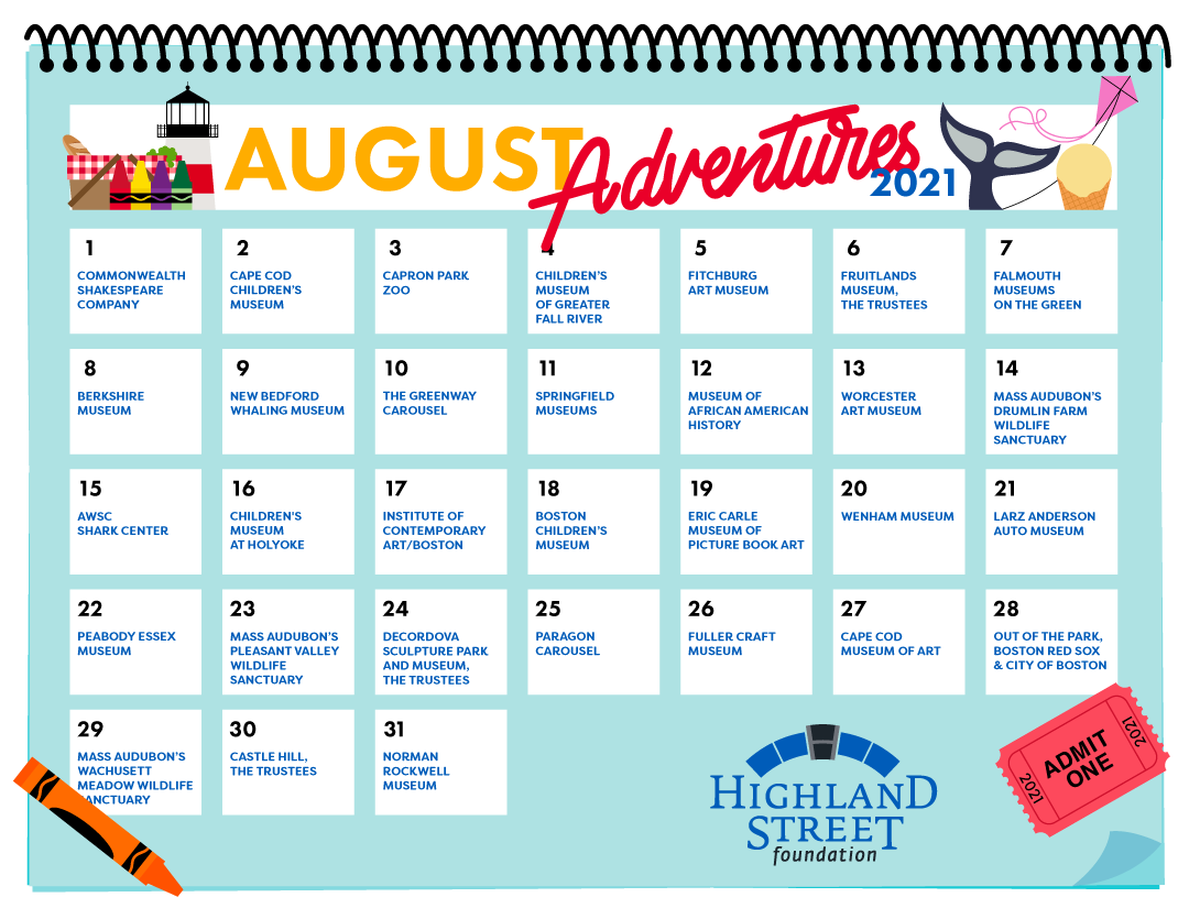 August Adventures Highland Street Foundation